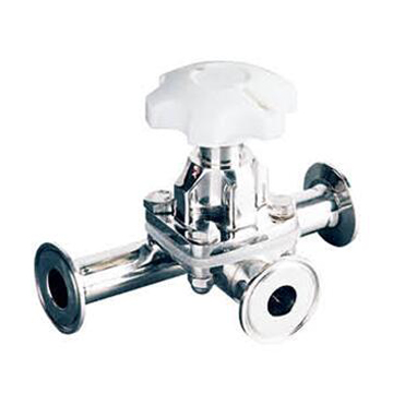 快裝普通三通隔膜閥